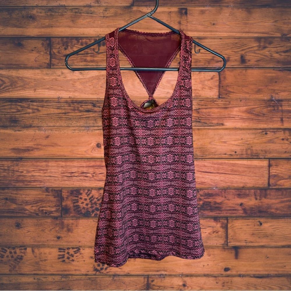 5 for $25🔥Small Studio by Capezio Aztec Print Racerback Tank Top
